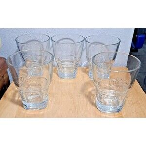 5 Jose Cuervo Margaritas Glasses Cups Barware